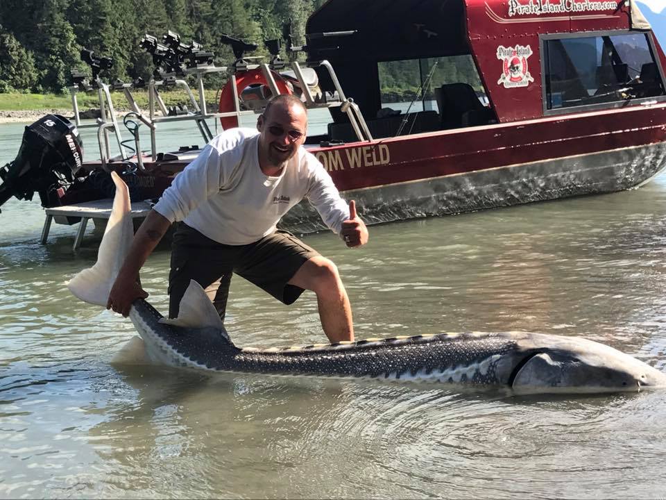 joe-with-sturgeon-near-hope-bc